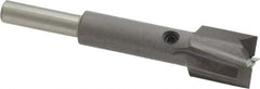 Made in USA - 9/16" Diam, 1/4" Shank, Diam, 4 Flutes, Straight Shank, Interchangeable Pilot Counterbore - A1 Tooling