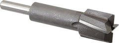 Made in USA - 23/32" Diam, 1/4" Shank, Diam, 4 Flutes, Straight Shank, Interchangeable Pilot Counterbore - A1 Tooling