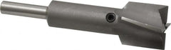 Made in USA - 13/16" Diam, 1/4" Shank, Diam, 4 Flutes, Straight Shank, Interchangeable Pilot Counterbore - A1 Tooling