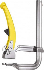 Strong Hand Tools - 4-3/4" Deep Throat, 10" Max Capacity, Standard Sliding Arm Clamp - 1,000 Lb Clamping Pressure - A1 Tooling