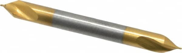 Keo - #5/0 Plain Cut 60° Incl Angle High Speed Steel Combo Drill & Countersink - A1 Tooling