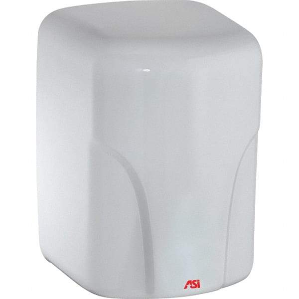 ASI-American Specialties, Inc. - 1600 Watt White Finish Electric Hand Dryer - 110/120 Volts, 14.6 Amps, 8-1/16" Wide x 11-19/64" High x 7-5/64" Deep - A1 Tooling