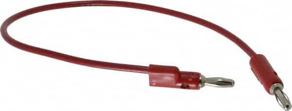 Pomona - Red Electrical Test Equipment Banana Plug - Use with 1581, 2854 Banana Plugs, Standard Banana Plugs - A1 Tooling