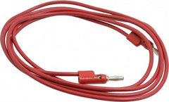 Pomona - Red Electrical Test Equipment Banana Plug - Use with 1581, 2854 Banana Plugs, Standard Banana Plugs - A1 Tooling