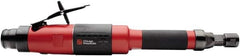 Chicago Pneumatic - 1/4" Collet, Straight Handle, Air Extended Length Die Grinder - 18,000 RPM, Rear Exhaust, 36.8 CFM, 1 hp, 90 psi, 9.5mm Inlet - A1 Tooling