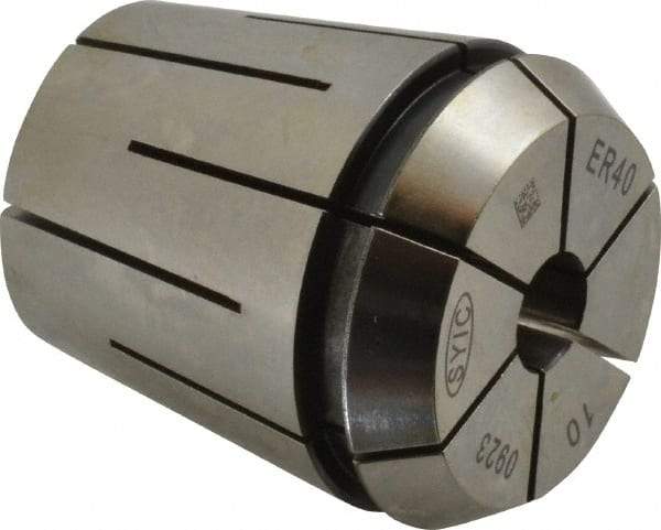 Parlec - 10mm ER40 Coolant Collet - 1.811" OAL, 1.614" Overall Diam - Exact Industrial Supply