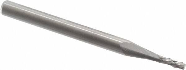 Accupro - 1/16" Diam, 3/16" LOC, Plain End, Solid Carbide Diamond Pattern Router Bit - Right Hand Cut, 1-1/2" OAL, 1/8" Shank Diam, Use on Fiberglass - A1 Tooling