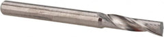 Accupro - 1/8" Cutting Diam x 1/2" Length of Cut, 1 Flute, Upcut Spiral Router Bit - Uncoated, Right Hand Cut, Solid Carbide, 1-1/2" OAL x 1/8" Shank Diam, Single Edge, 22° Helix Angle - A1 Tooling