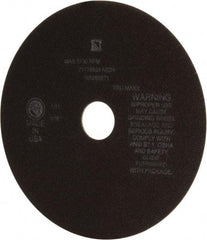 Tru-Maxx - 8" 46 Grit Aluminum Oxide Cutoff Wheel - 1/16" Thick, 1-1/4" Arbor, 4,536 Max RPM, Use with Stationary Tools - A1 Tooling