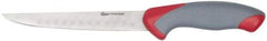 Clauss - 6-1/2" Long Blade, Stainless Steel, Fine Edge, Slicing Knife - 12" OAL, Comfort Grip Handle - A1 Tooling