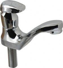 Moen - Knob Metering Handle, Round Deck Plate, Single Mount Bathroom Faucet - One Handle, No Drain, Standard Spout - A1 Tooling