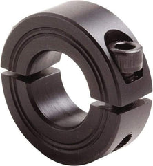 Climax Metal Products - 23mm Bore, Steel, Two Piece Clamp Collar - 1-7/8" Outside Diam - A1 Tooling