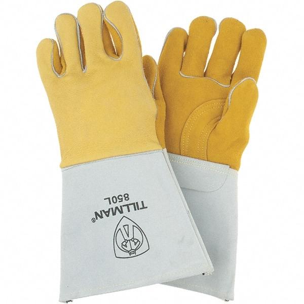 TILLMAN - Welder's & Heat Protective Gloves - MP 14" LRG ELK WELDI NG GLOVES TILLMAN - A1 Tooling