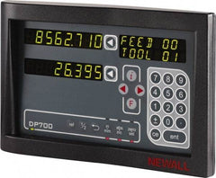 Newall - 2 Axes, Microsyn 2G & Spherosyn 2G Compatible DRO Counter - LED Display, Programmable Memory - A1 Tooling