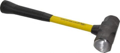 NUPLA - 3 Lb Head, 14" Long Sledge Hammer - Steel Head, 4-3/4" Long Head, Fiberglass Handle - A1 Tooling