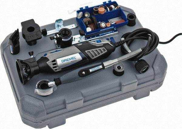 Dremel - 120 Volt, Electric Rotary Tool Kit - 5,000 to 35,000 RPM, 1.6 Amps - A1 Tooling