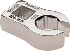 Proto - 11mm 6 Point 3/8" Drive Chrome Flare Nut Crowfoot Wrench - 15/16" Head Diam x 1/4" Head Thickness, 1-1/2" OAL - A1 Tooling