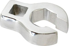 Proto - 15mm 6 Point 3/8" Drive Chrome Flare Nut Crowfoot Wrench - 1-11/32" Head Diam x 1/4" Head Thickness, 1-11/16" OAL - A1 Tooling