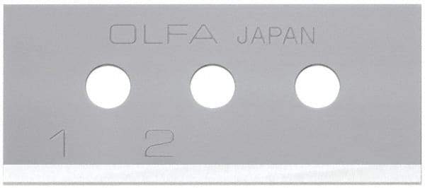 Olfa - 10 Piece Steel Safety Blade - 40mm OAL - A1 Tooling