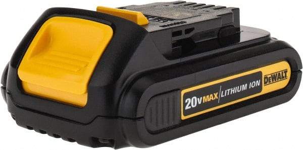 DeWALT - 20 Volt Lithium-Ion Power Tool Battery - 1.5 Ahr Capacity, 1/2 hr Charge Time, Series 20V Max - A1 Tooling