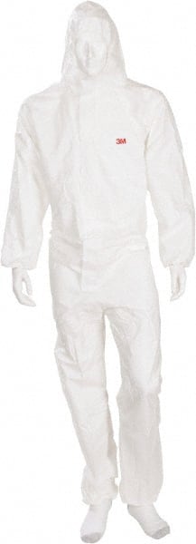 Non-Disposable Rain & Chemical-Resistant Coverall: Zipper Closure