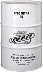 Lubriplate - 55 Gal Drum, ISO 46, SAE 20, Air Compressor Oil - 5°F to 380°, 220 Viscosity (SUS) at 100°F, 52 Viscosity (SUS) at 210°F - A1 Tooling