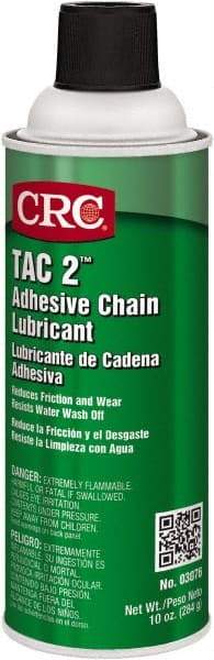 CRC - 16 oz Aerosol Adhesive Chain & Cable Lubricant - Blue, 350°F - A1 Tooling