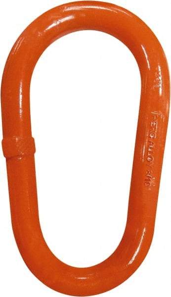 CM - 100 Grade Powder Coated Steel Oblong Master Link - 1-1/4" Diameter, 45,200 Lb Load Limit - A1 Tooling