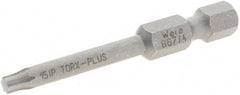 Sandvik Coromant - IP15 Torx Plus Drive Bit for Milling Cutters - IP15 Torx Plus Drive - A1 Tooling