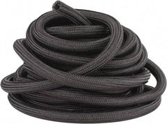 Techflex - Black Braided Cable Sleeve - 50' Coil Length, -103 to 257°F - A1 Tooling