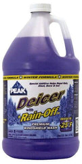 Peak - Water-Based Solution Windshield Washer Fluid - 1 Gal Bottle, -25°  Freezing Point - A1 Tooling