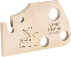 Iscar - 0.146 to 0.177" Groove Width, Right Hand Cut, TGAD Indexable Grooving Blade - 0.126 Seat Size, TAG N-A, TAG N-C/W/M, TAG N-J/JS/JT, TAG N-LF, TAG N-MF, TAG N-UT, TAG R/L-C, TAG R/L-J/JS Insert Style, Series Tang-Grip - A1 Tooling