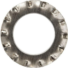 Value Collection - M8 Screw, 8.4mm ID, Stainless Steel External Tooth Lock Washer - 15mm OD, Uncoated, Grade 316 & Austenitic A4 - A1 Tooling