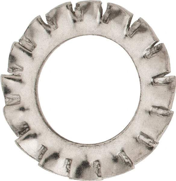 Value Collection - M10 Screw, 10.5mm ID, Stainless Steel External Tooth Lock Washer - 18mm OD, Uncoated, Grade 316 & Austenitic A4 - A1 Tooling