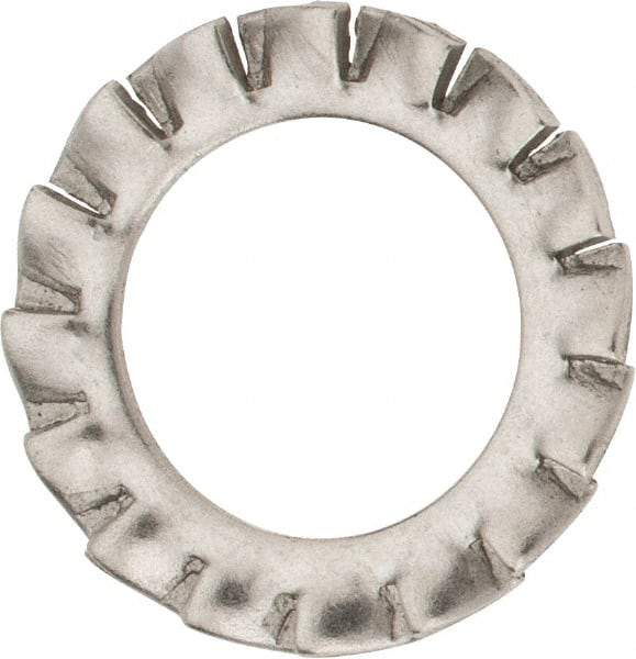 Value Collection - M12 Screw, 13mm ID, Stainless Steel External Tooth Lock Washer - 20.5mm OD, Uncoated, Grade 316 & Austenitic A4 - A1 Tooling