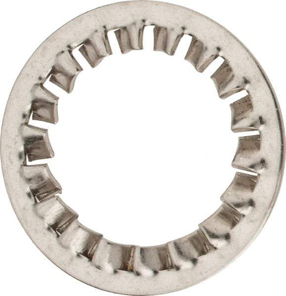 Value Collection - M30 Screw, 31mm ID, Stainless Steel Internal Tooth Lock Washer - 48mm OD, Uncoated, Grade 316 & Austenitic A4 - A1 Tooling