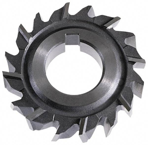 Keo - 3" Diam x 9/32" Width of Cut, 16 Teeth, High Speed Steel Side Milling Cutter - Staggered Teeth, Uncoated - A1 Tooling