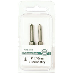 Xeno Combination Terminal Block Power Bit 1/4″ Hex Drive Bit #2 × 50 (2 Bit Pack) - A1 Tooling