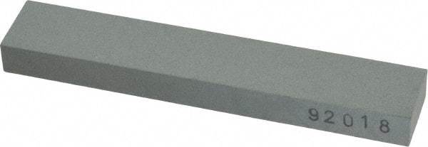 Made in USA - 4-1/4" Long x 3/4" Diam x 3/8" Thick, Silicon Carbide Sharpening Stone - Round, Fine Grade - A1 Tooling