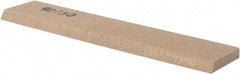 Made in USA - 5" Long x 1" Wide x 3/16" Thick, Aluminum Oxide Sharpening Stone - Rectangle, Medium Grade - A1 Tooling