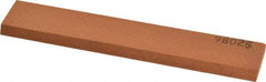 Made in USA - 5" Long x 1" Wide x 3/16" Thick, Aluminum Oxide Sharpening Stone - Rectangle, Fine Grade - A1 Tooling