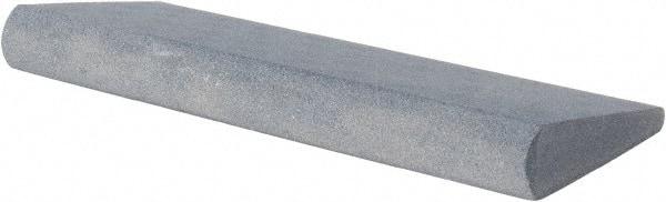 Made in USA - 4-1/2" Long x 1-3/4" Diam x 1/2" Thick, Silicon Carbide Sharpening Stone - Round, Fine Grade - A1 Tooling