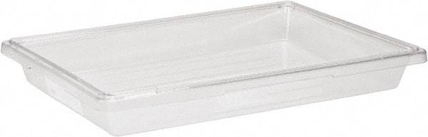 Rubbermaid - Rectangular, Clear Polycarbonate Food Tote Box - 3-1/2" High x 18" Wide x 26" Long - A1 Tooling