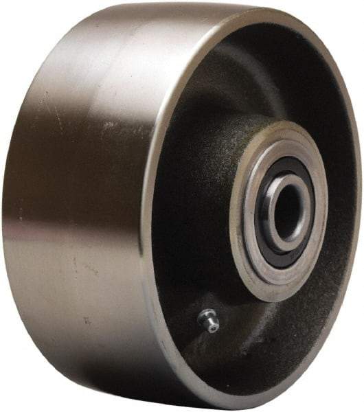 Hamilton - 6 Inch Diameter x 2-1/2 Inch Wide, Forged Steel Caster Wheel - 3,500 Lb. Capacity, 3-1/4 Inch Hub Length, 3/4 Inch Axle Diameter, Precision Ball Bearing - A1 Tooling