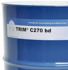 Master Fluid Solutions - Trim C270, 54 Gal Drum Cutting & Grinding Fluid - Synthetic, For Drilling, Reaming, Tapping - A1 Tooling