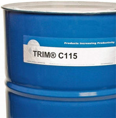 Master Fluid Solutions - Trim C115, 54 Gal Drum Grinding Fluid - Synthetic, For Machining - A1 Tooling