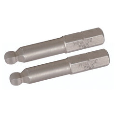 Ball End Hex Metric Long Insert Bit 6.0mm × 38mm (2 Bit Pack) - A1 Tooling