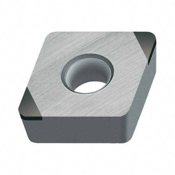 Walter - CCMW32.51 Grade WCB30 CBN Turning Insert - Uncoated, 80° Diamond, 3/8" Inscr Circle, 5/32" Thick, 1/64" Corner Radius - A1 Tooling