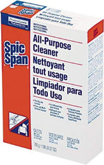 Spic & Span - Box Cleaner - Use on Ceramic Tile, Laminate Surfaces, Linoleum, Quarry Tile, Cement, Concrete, Vinyl Tile, Terra Cotta, Terrazzo, Vinyl Composite Tile (VCT) - A1 Tooling