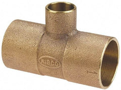 NIBCO - 3 x 2 x 1-1/2" Cast Copper Pipe Tee - C x C x C, Pressure Fitting - A1 Tooling